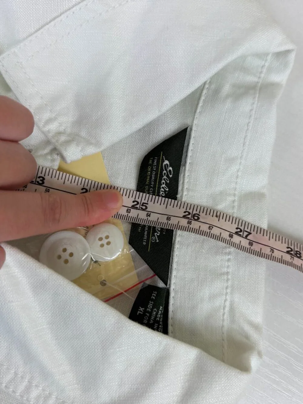 NWT Eddie Bauer Linen Cotton Utility Jacket Size XL